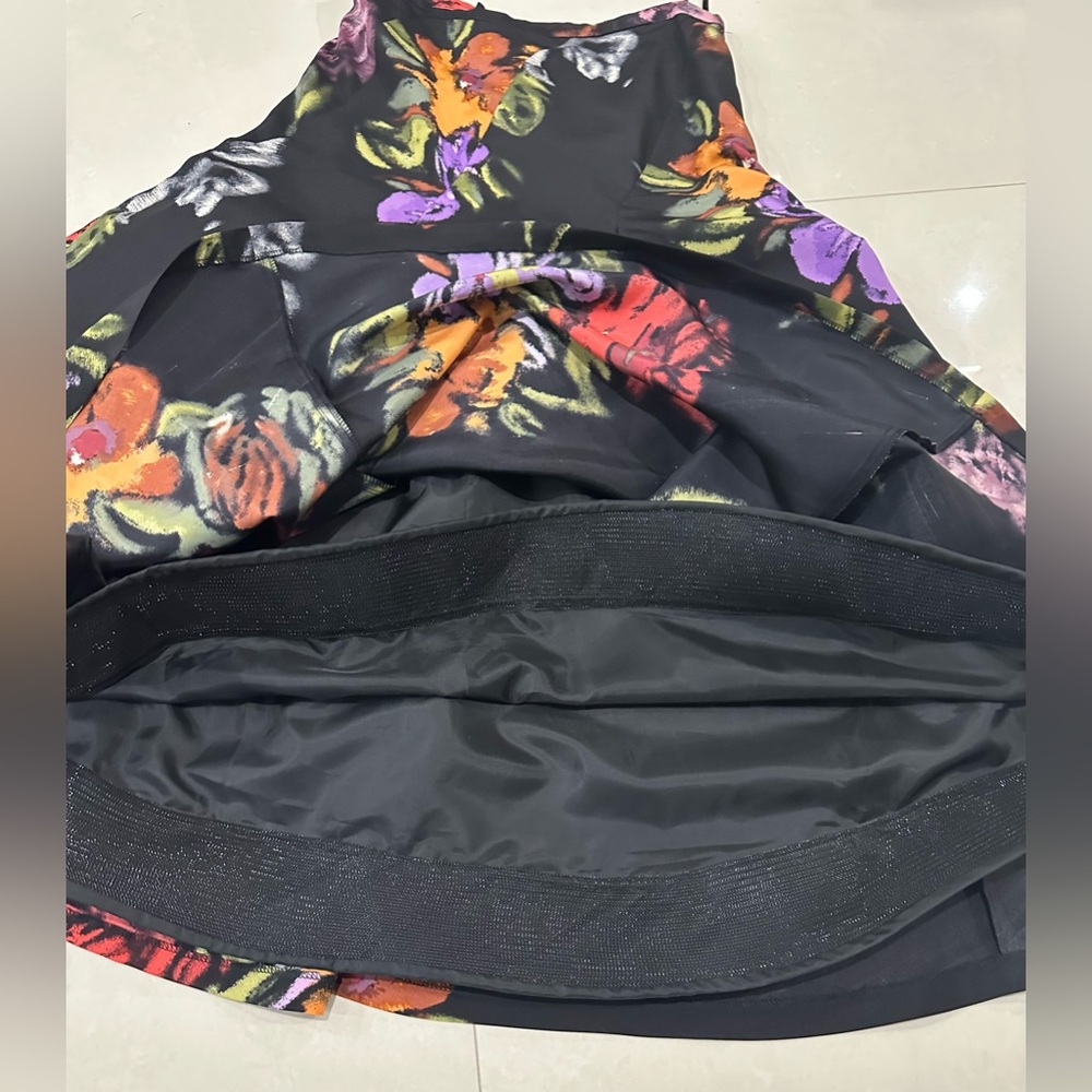 Donna Ricco Vibrant Floral Maxi Skirt - Picture 4 of 8